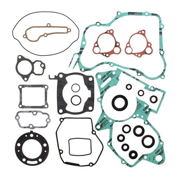 VERTEX COMPLETE GASKET SET W/ OIL SEALS HON CR125R 88-89