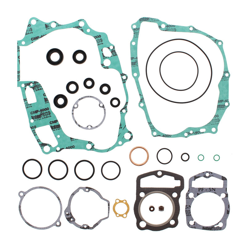 VERTEX COMPLETE GASKET SET W/ OIL SEALS HON XR200R 86-91