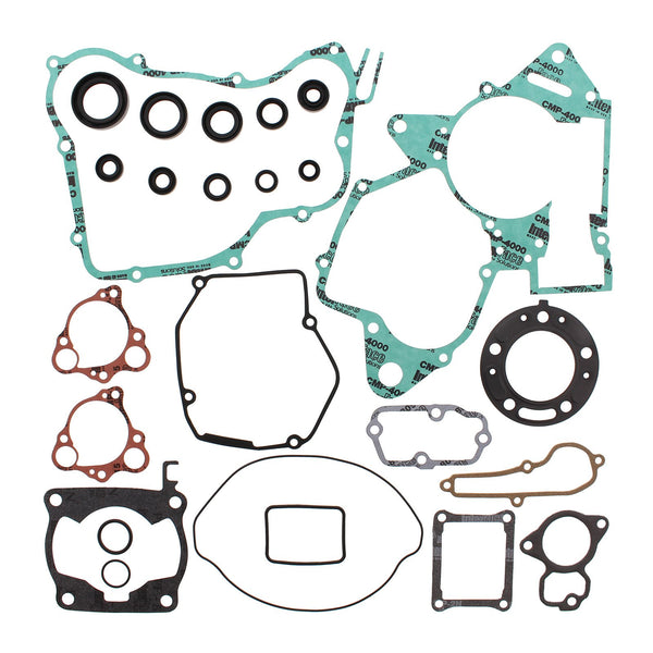 VERTEX COMPLETE GASKET SET W/ OIL SEALS HON CR125R 87