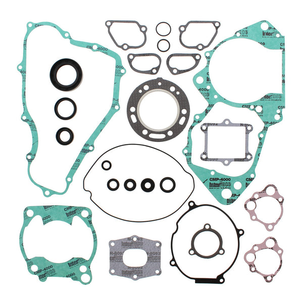 VERTEX COMPLETE GASKET SET W/ OIL SEALS HON CR250R 89-91