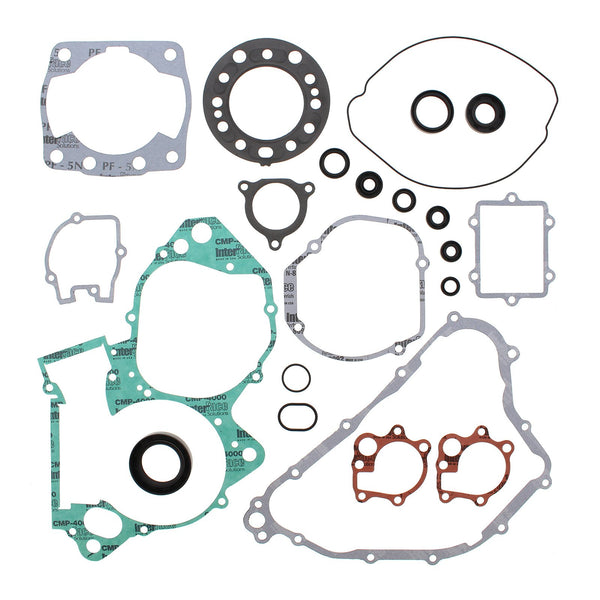 VERTEX COMPLETE GASKET SET W/ OIL SEALS HON CR250R 02-04