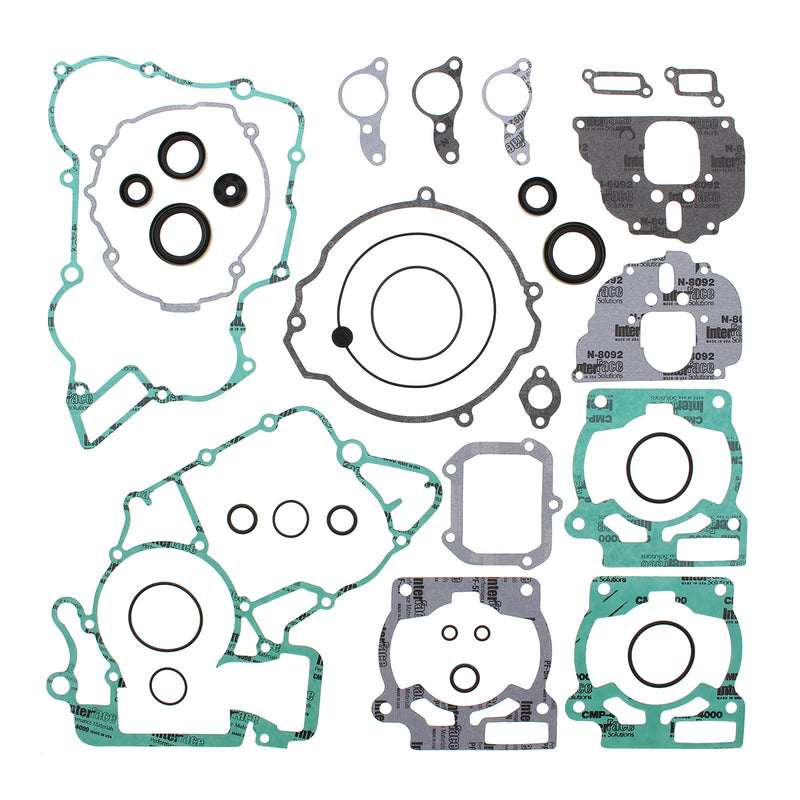 VERTEX COMPLETE GASKET SET W/ OIL SEALS HUSQ TC 125 14-15