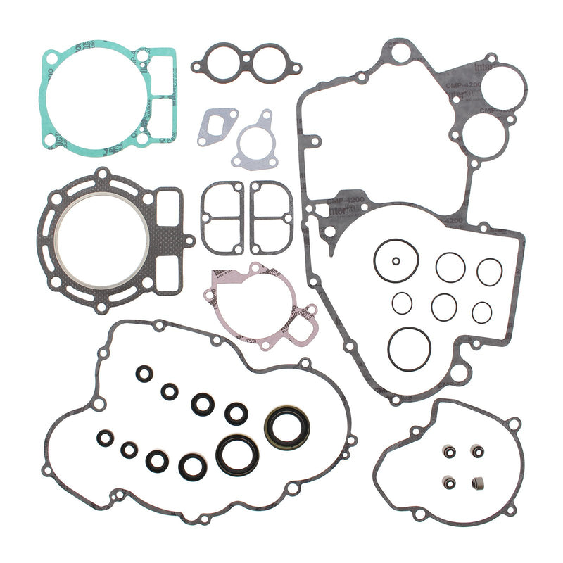 VERTEX COMPLETE GASKET SET W/ OIL SEALS KTM EXC 450 03-07