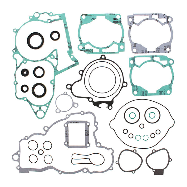 VERTEX COMPLETE GASKET SET W/ OIL SEALS KTM XC 300 08-16