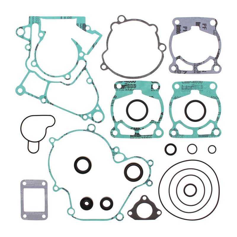 VERTEX COMPLETE GASKET SET W/ OIL SEALS KTM 50 SX 12-16