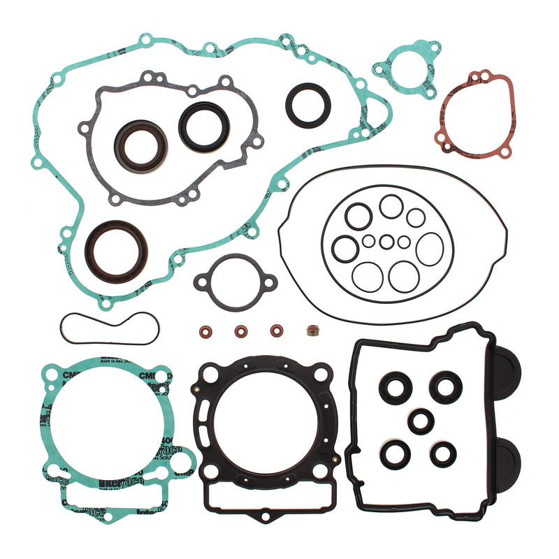 VERTEX COMPLETE GASKET SET W/ OIL SEALS KTM EXCF 350 12-16