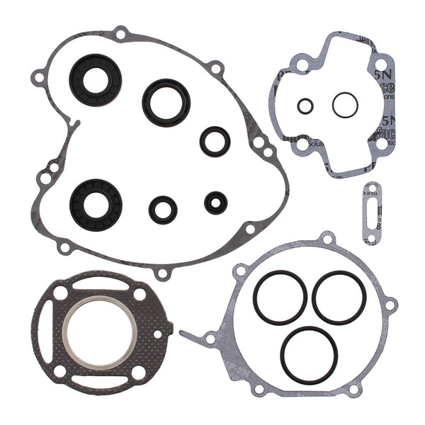 VERTEX COMPLETE GASKET SET W/ OIL SEALS KAW KX80 83-85