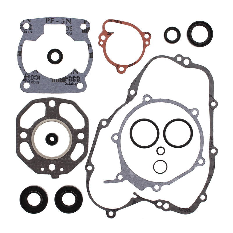 VERTEX COMPLETE GASKET SET W/ OIL SEALS KAW KX80 86-87