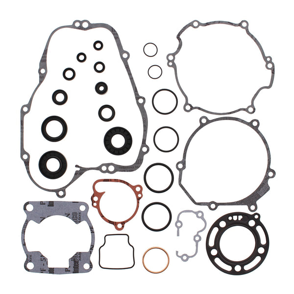 VERTEX COMPLETE GASKET SET W/ OIL SEALS KAW KX85 01-06