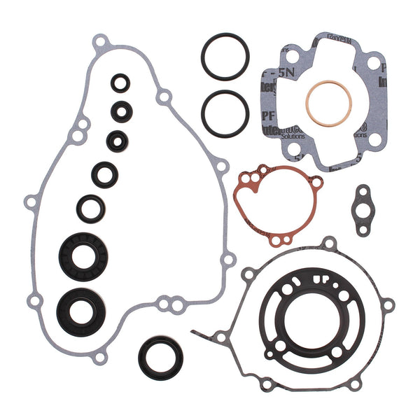 VERTEX COMPLETE GASKET SET W/ OIL SEALS KAW KX65 06-17