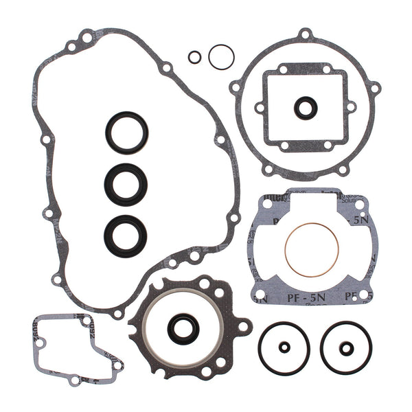 VERTEX COMPLETE GASKET SET W/ OIL SEALS KAW KDX200 86-88