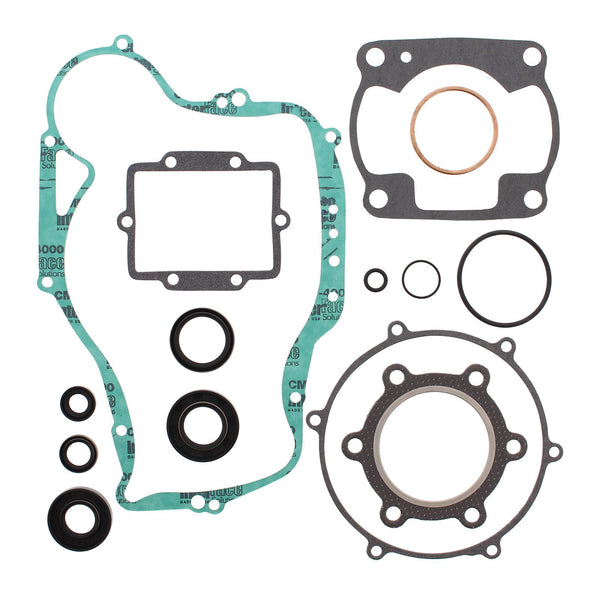 VERTEX COMPLETE GASKET SET W/ OIL SEALS KAW KX250 82