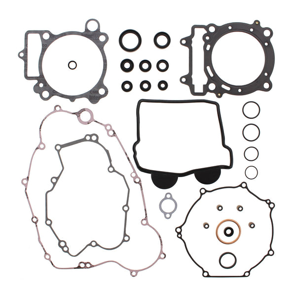 VERTEX COMPLETE GASKET SET W/ OIL SEALS KAW KLX450R 08-09