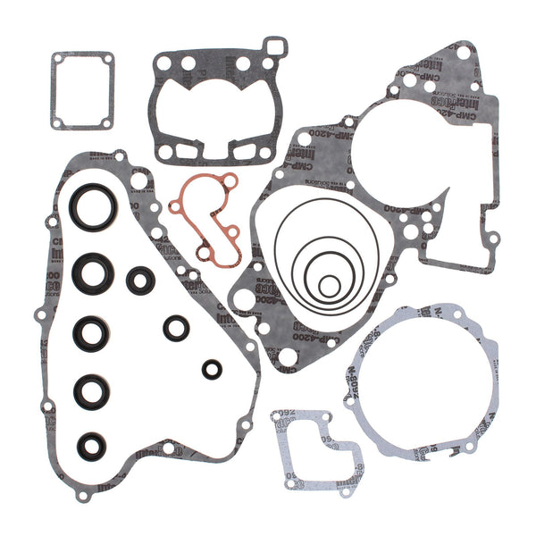 VERTEX COMPLETE GASKET SET W/ OIL SEALS SUZ RM80 91-01