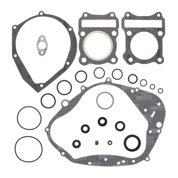 VERTEX COMPLETE GASKET SET W/ OIL SEALS KAW KLX125 03-06