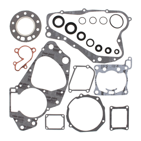 VERTEX COMPLETE GASKET SET W/ OIL SEALS SUZ RM125 87-88