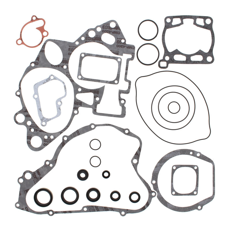 VERTEX COMPLETE GASKET SET W/ OIL SEALS SUZ RM125 92-97