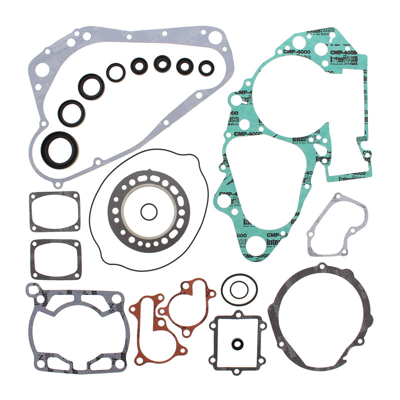 VERTEX COMPLETE GASKET SET W/ OIL SEALS SUZ RMX250 89-94