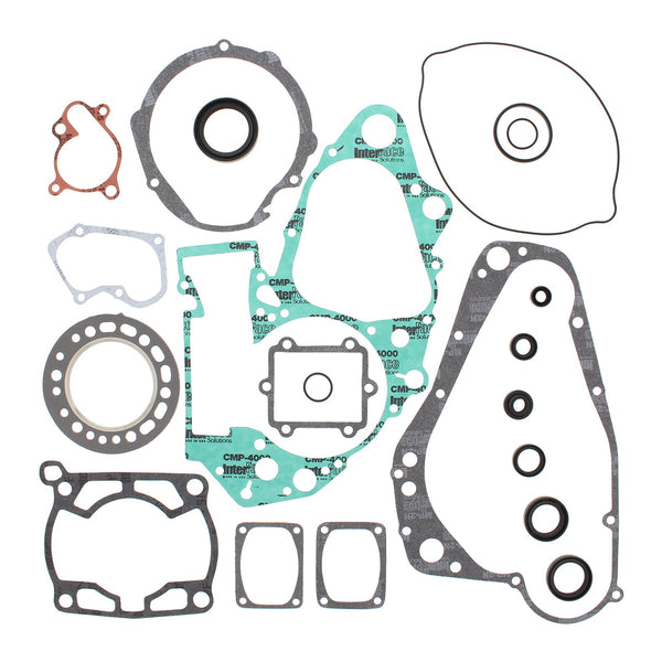 VERTEX COMPLETE GASKET SET W/ OIL SEALS SUZ RMX250 95-99