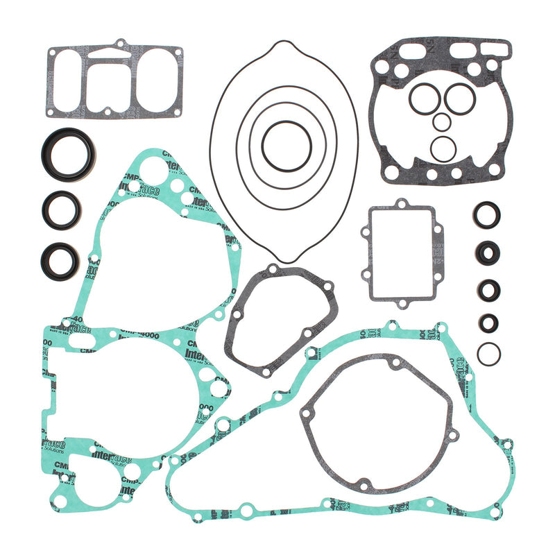 VERTEX COMPLETE GASKET SET W/ OIL SEALS SUZ RM250 96-98