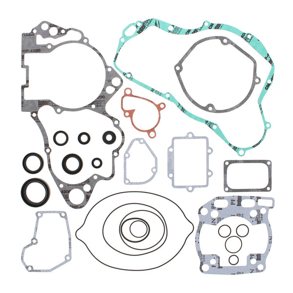 VERTEX COMPLETE GASKET SET W/ OIL SEALS SUZ RM250 01