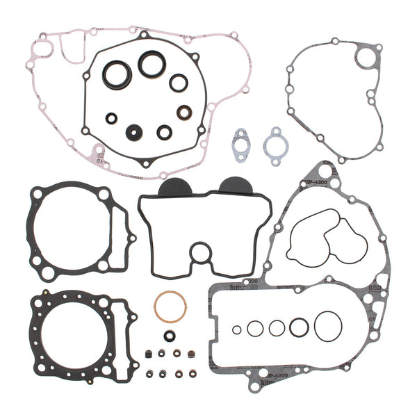 VERTEX COMPLETE GASKET SET W/ OIL SEALS SUZ RMZ450 05-07