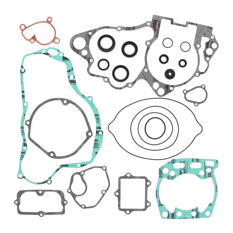 VERTEX COMPLETE GASKET SET W/ OIL SEALS SUZ RM250 06-08