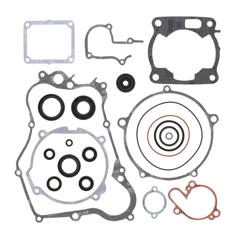 VERTEX COMPLETE GASKET SET W/ OIL SEALS YAM YZ125 89