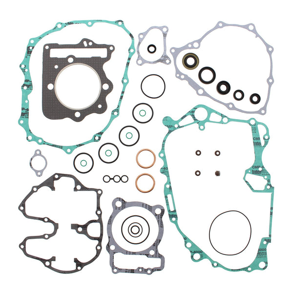 VERTEX COMPLETE GASKET SET W/ OIL SEALS HON TRX400EX 05-08