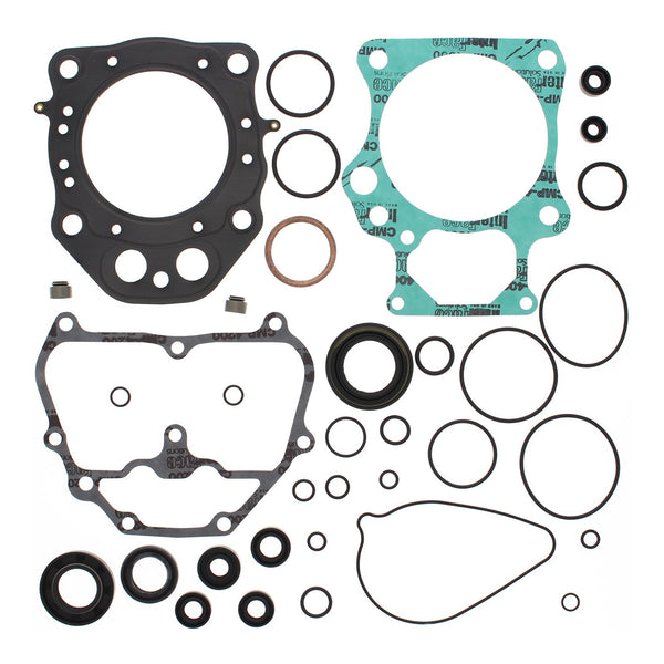 VERTEX COMPLETE GASKET SET W/ OIL SEALS HON TRX420FM 09-16