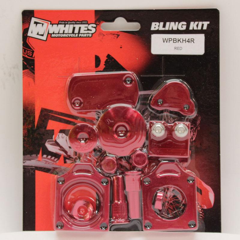 Whites Bling Kit BKH4 Red CRF450 09-16