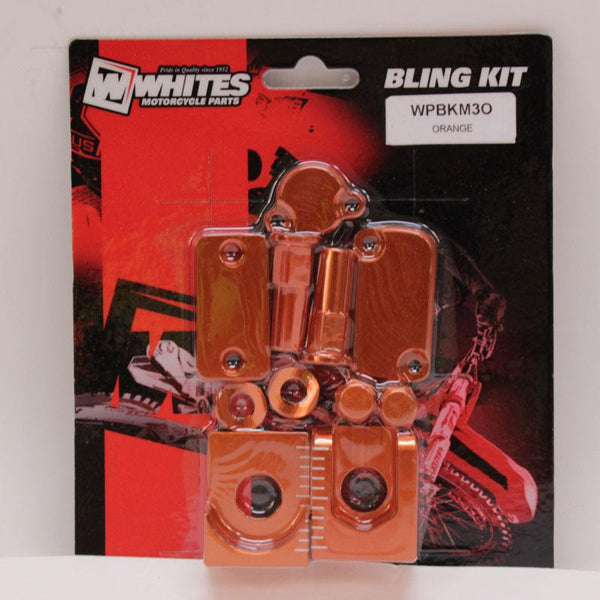 Whites Bling Kit BKM3 Orange KTM SX65 '13