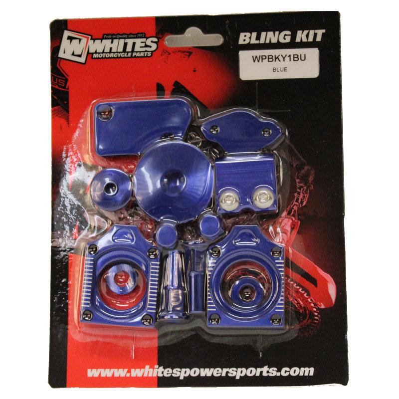 Whites Bling Kit BKY1 Blu Yamaha YZF250 09-13