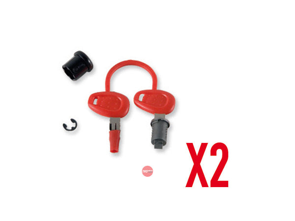 Givi 2 Lock & Key Set (not V46V V35 E52) Z227