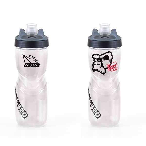 USWE Black Eye 620 drink bottle has a 620ml volume - US-K-301022