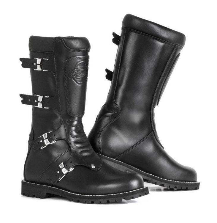 Stylmartin Continental Black Road Boots Size EU 46