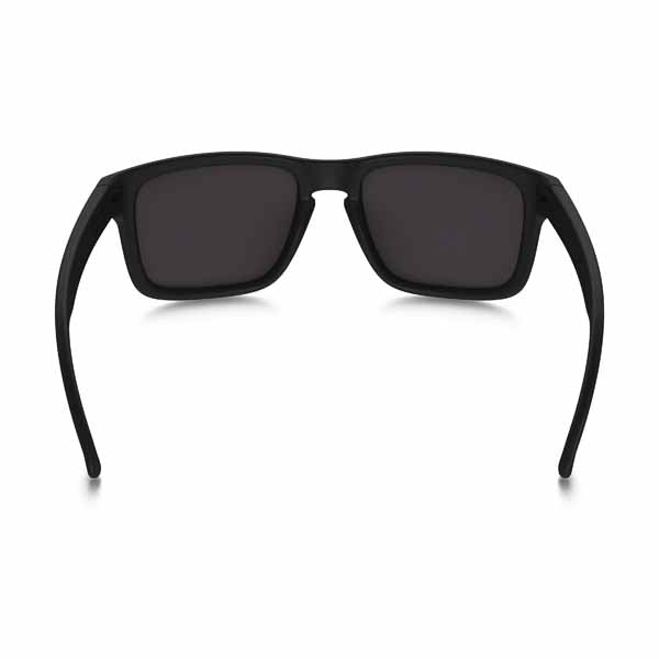 OA-OO9102-D655 - Oakley Holbrook polarised sunglasses in Matte Black frame with Prizm Black Polarised lens