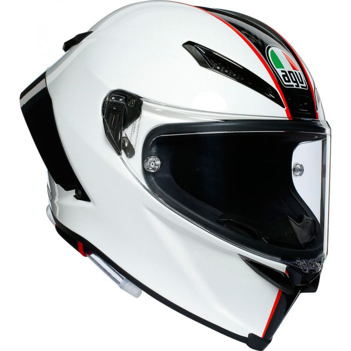 AGV Pista GP RR Scuderia Carbon White Red Road Helmet Size Medium Large 58cm