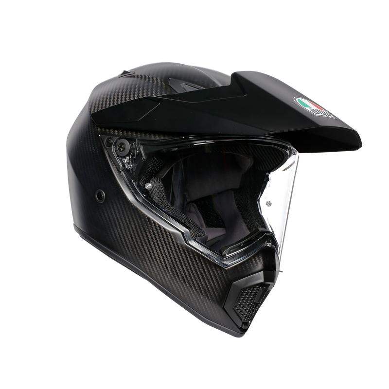 AGV AX9 Matt Carbon Black Adventure Helmet Size Large 60cm