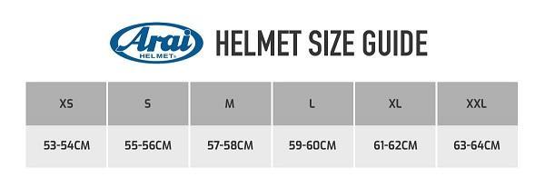 Arai Profile-V Frost Black Road Helmet Size XL 61cm 62cm