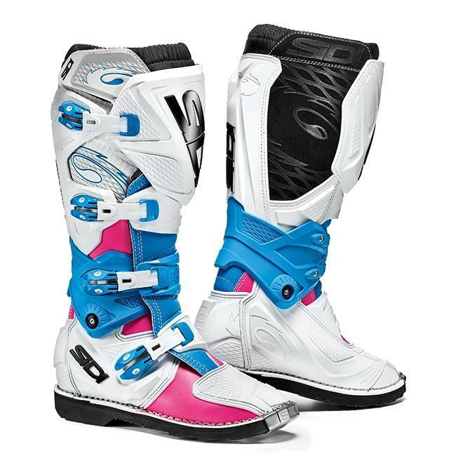 Sidi X-3 Lei Pink White Off-Road Boots Size EU 40