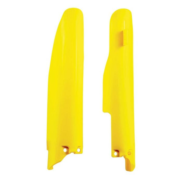 Rtech Fork Protectors - Guards RM125 07-08 RM250 07-11 RMZ250 RMZ450 07-20 RMX450 10-20 Yellow