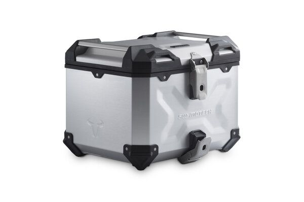 Sw Motech Trax Adv Top Case Aluminum 38L Silver