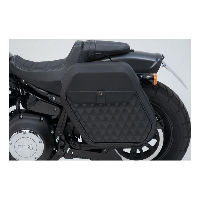 Sw Motech Legend Gear Side Bag LH2 Carrier Left Harley Softail Fat Bob 17-22