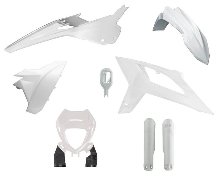 Rtech Plastics Kit Beta 20-22 6 Piece White