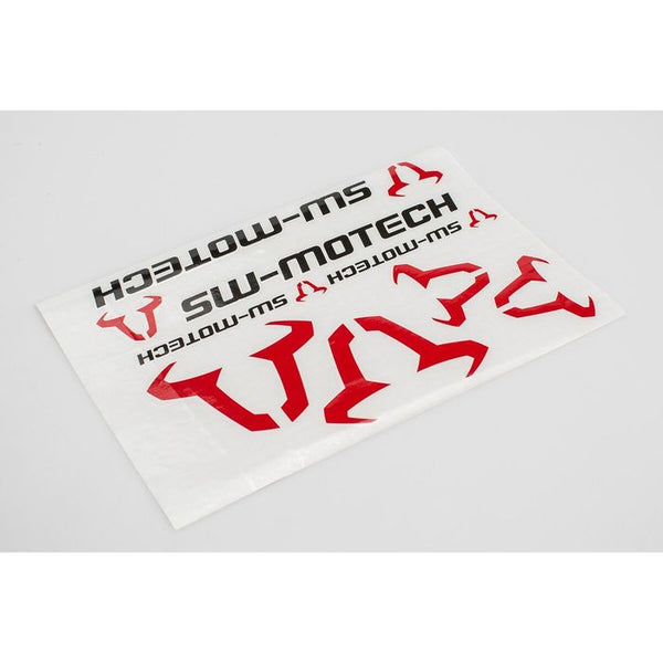 Sw Motech Sw-motech Sticker Sheet Black Red