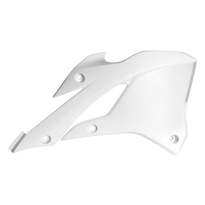 Rtech Radiator Shrouds KX85 KX100 22-23 White