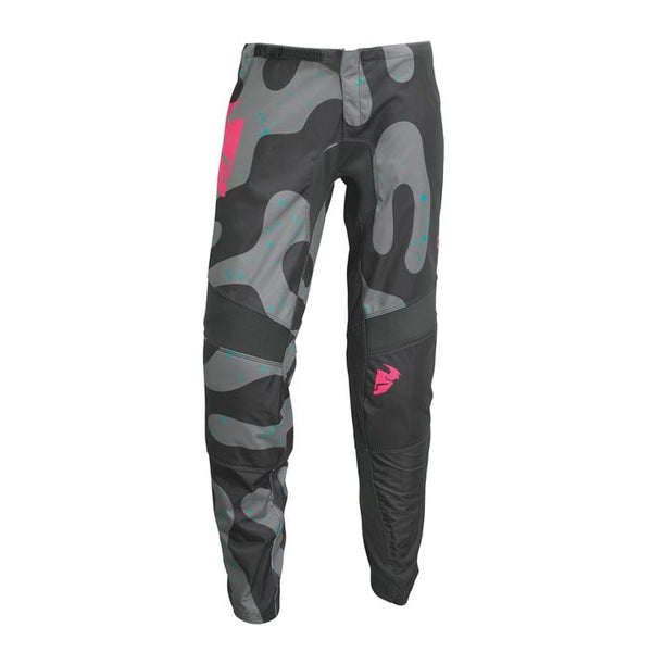 Thor MX Pants S23 Women Sector Disguise Gray pink 3 4