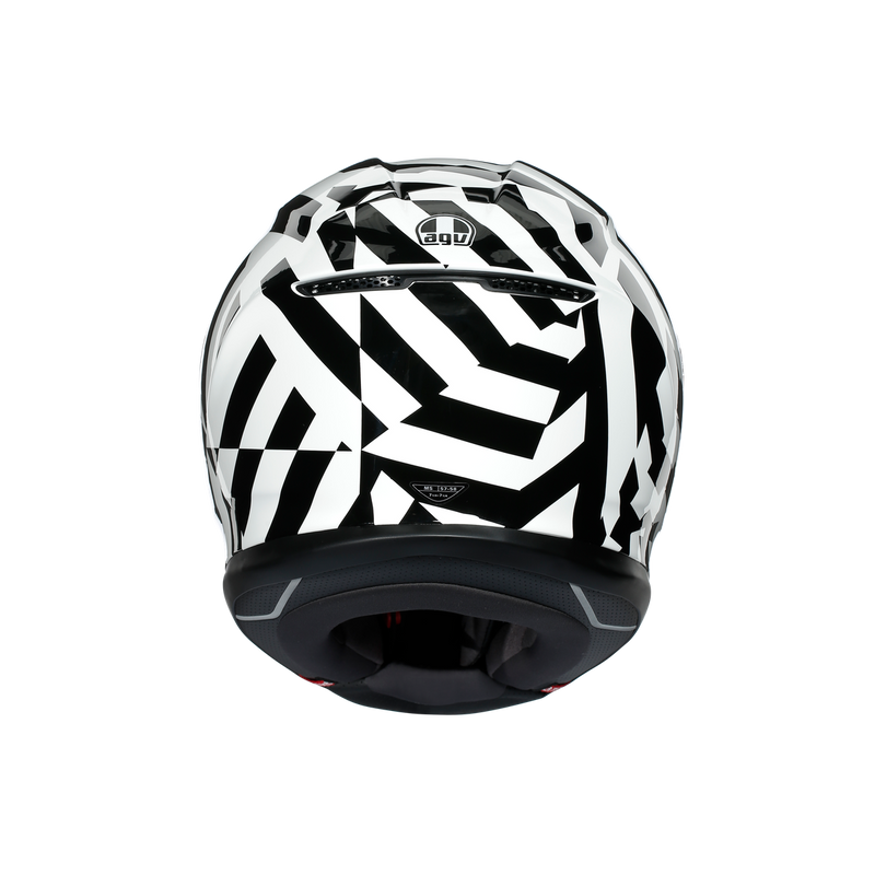 AGV K6 Secret Black White Road Helmet Size Large 60cm