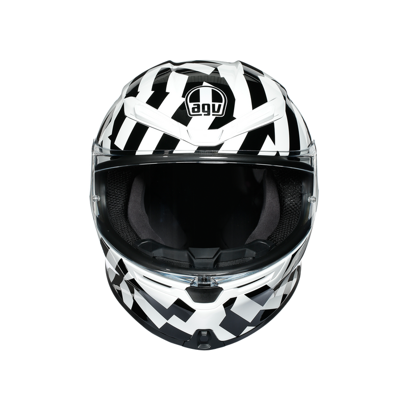 AGV K6 Secret Black White Road Helmet Size XS 54cm